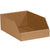 8 x 12 x 4 1/2 Kraft Open-Top Corrugated Bin Box  50/Bundle