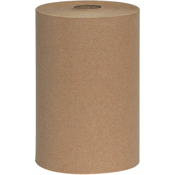 8 x 350' Advantage Kraft Hard Wound Roll Towels 12/Case