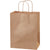8 x 4 3/4 x 10 1/2 Kraft Shopping Bags w/ Handles 250/Case