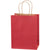 8 x 4 3/4 x 10 1/2 Red Shopping Bags w/ Handles 250/Case