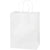 8 x 4 3/4 x 10 1/2 White Shopping Bags w/ Handles 250/Case