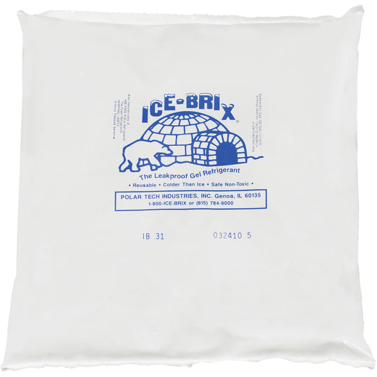 8 x 8 x 1 1/2 - 32 oz. Ice-Brix Cold Packs 9/Case