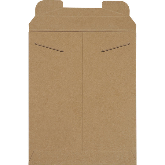 9 3/4 x 12 1/4 Kraft Rigid Mailer 100/Case