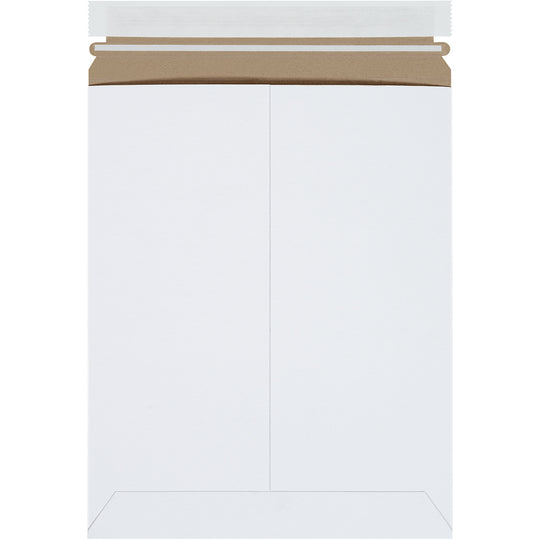 9 3/4 x 12 1/4 Self-Seal White Rigid Mailer 100/Case