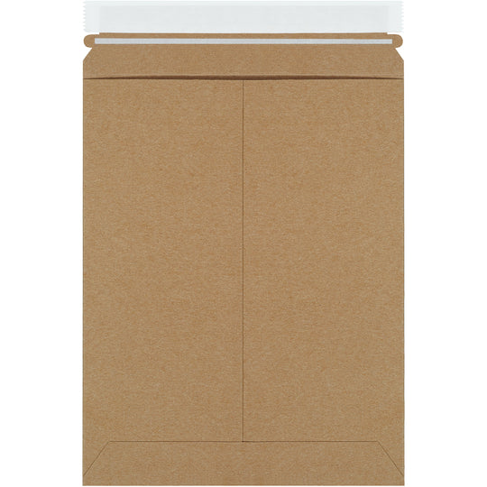 9 x 11 1/2 Self-Seal Kraft Rigid Mailer 100/Case