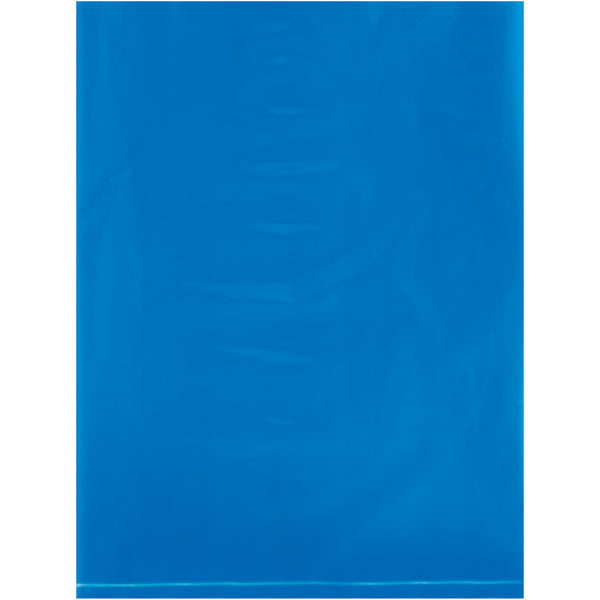9 x 12 - 2 Mil Blue Flat Poly Bags 1000/Case