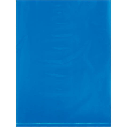 9 x 12 - 2 Mil Blue Flat Poly Bags 1000/Case