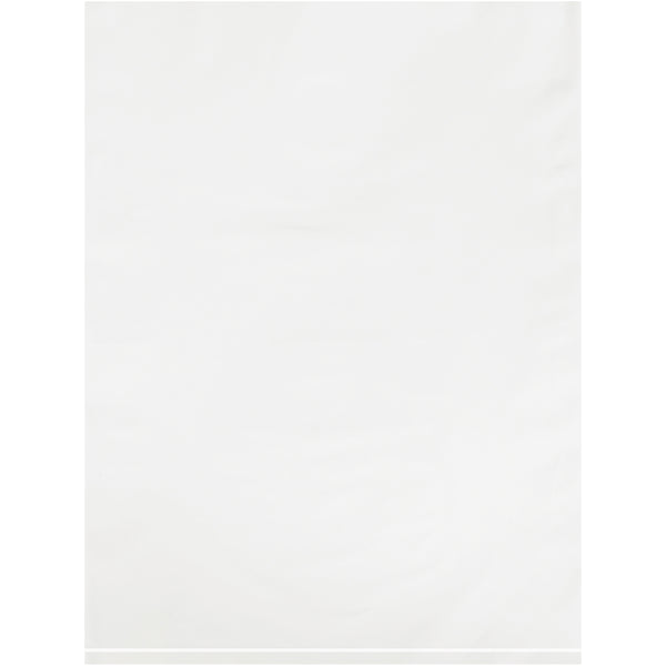 9 x 12 - 2 Mil White Flat Poly Bags 1000/Case