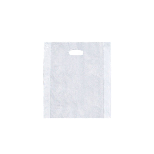 9 x 12 Frosted Bags w/ Die Cut Handle 500/Case