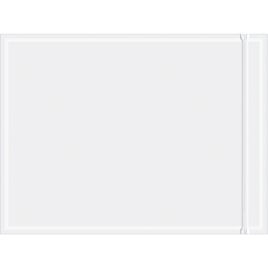 9 x 12 Clear Resealable Packing List Envelopes 500/Case