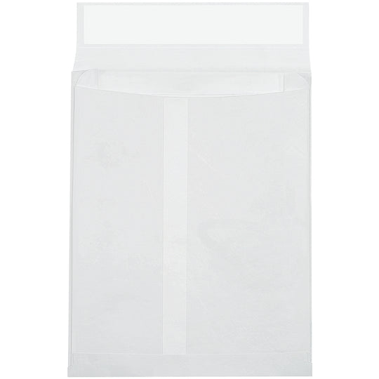 9 x 12 x 2 Expandable White Tyvek Envelopes 100/Case
