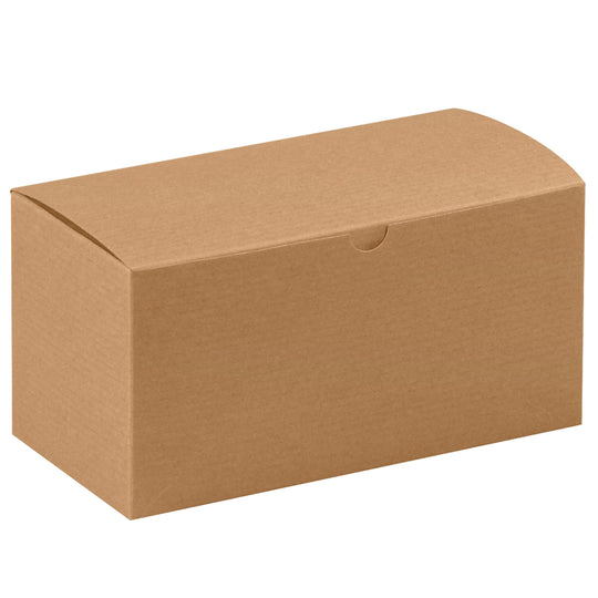 9 x 4 x 4 Kraft (Brown) Gift Box 100/Case