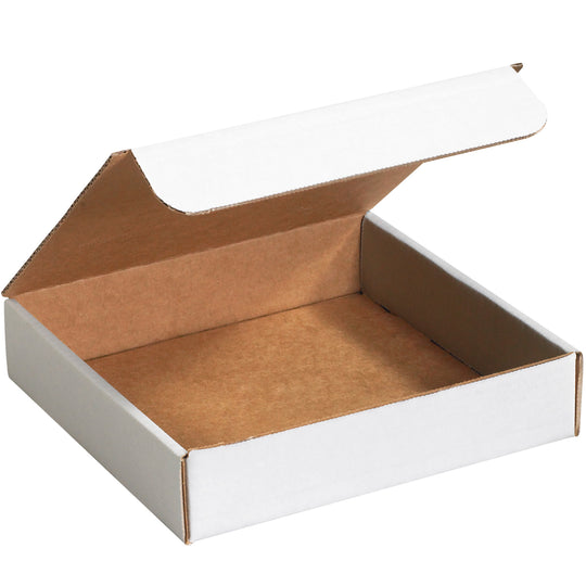 9 x 6 1/2 x 2 3/4 White Literature Mailers 50/Bundle