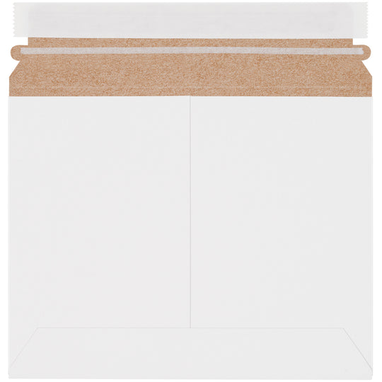 9 x 7 White Utility Grade Flat Mailers 200/Case