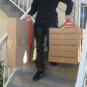 Forearm Forklift Adjustable Carrying Strap 3 Wide