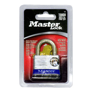MasterLock 1-3/4" Laminated PadLock, 4/Case