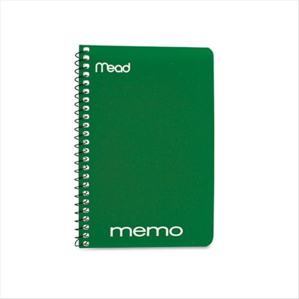 Mead 45644 Wire Bound Notebook College Ruled 6"x4", 40 sheets/pad, 12/Case