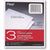 Mead 57132 White Memo Pad 4"x6" 35 sheets/pad, 3 pads/retail pack, 12 retail packs/case