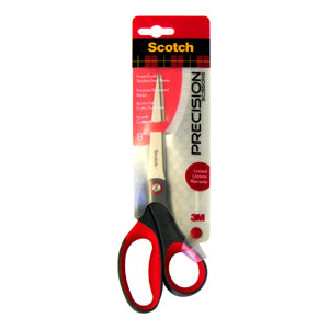 3M Scotch Precision 8" Scissors for Smooth Cutting, 6/pack