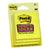 3M Scotch Super-Sticky Yellow Post-it Notes 3"x3", 45 sheets/pad, 3 pads/card, 6 cards/box