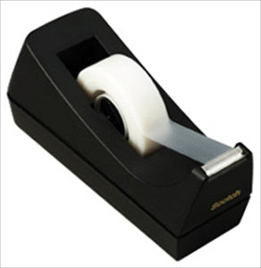 3M Scotch Desktop Tape Dispenser 1 Roll Capacity, Black
