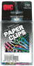OfficeMate Small Paper Clips Assorted Vinyl Color - 150/pack, 6/box