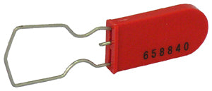 Padlock Seal, Red 100/Pack
