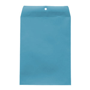 Blue 9"x12" Non-Clasp Envelopes 25/Pack