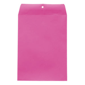 Pink 9"x12" Non-Clasp Envelopes 25/Pack