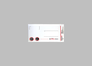 PackRite AirTight #000 White Paper Bubble Mailer 4"x8", 25/Case