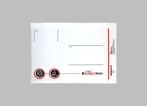 PackRite AirTight #2 White Paper Bubble Mailer 8-1/2"x12", 25/Case