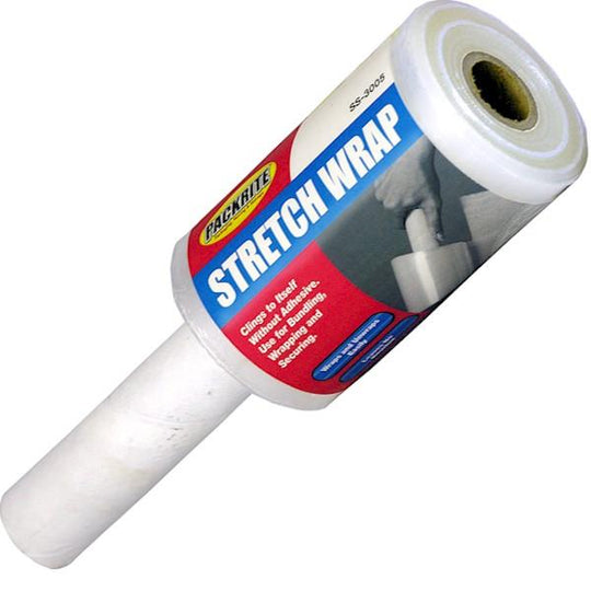 PackRite Stretch Wrap 5 x 1000 Feet with Extended Handle