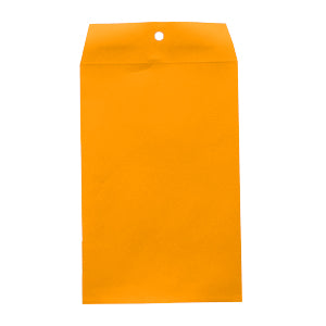 Neon Tangerine 6"x9" Non-Clasp Envelopes 25/Pack