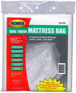PackRite King/Queen Mattress Bag 78 x 14 x 100 , Fits Standard & Pillow Top 6/Case