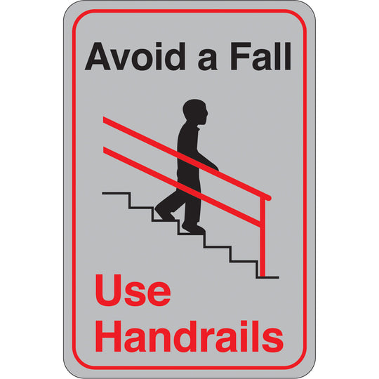 Avoid a Fall... 9 x 6 Facility Sign