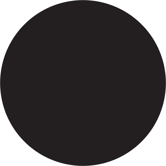 1/2" Black Inventory Circle Labels 500/Roll