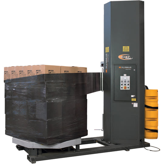 20" 80 Gauge 5000 Feet/Roll Black Blown Stretch Film