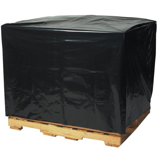 51 x 49 x 73 (2 mil) Black Pallet Covers 50/Roll