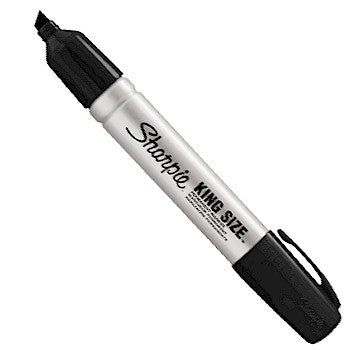 Black Sharpie King Size Markers 12/Case