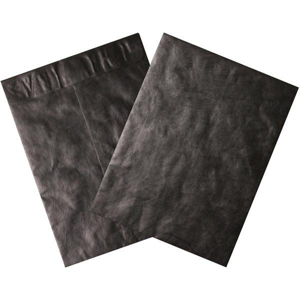 12 x 15 1/2 Black Tyvek Envelopes 100/Case