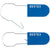 Blue Plastic Padlock Seals 1000/Case