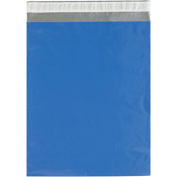 12 x 15 1/2 Blue Poly Mailers 100/Case