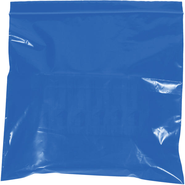 3 x 3 - 2 Mil Blue Reclosable Poly Bags 1000/Case