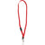 Breakaway Red Lanyards 24/Case