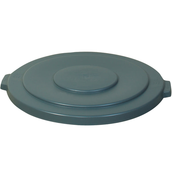 32 Gallon Brute Container Flat Lid - Gray