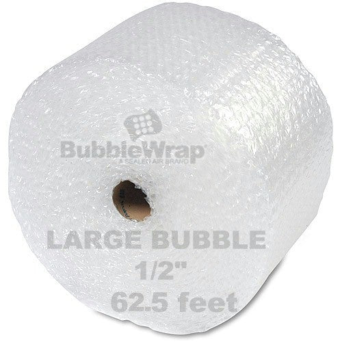 12" Wide (1/2" Thick) Bubble Wrap 62.5 Feet/Roll