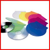 Blue Poly Clamshell CD Case 200/Case