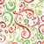 24" x 100 Feet/Roll Christmas Swirl Cutter Box Gift Wrap