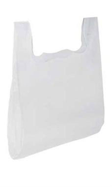 18 x 8 x 30 High Density Clear T-Shirt Bags 500/Case