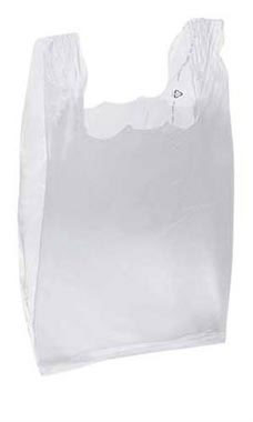 11.5 x 6 x 21 High Density Clear T-Shirt Bags 1000/Case